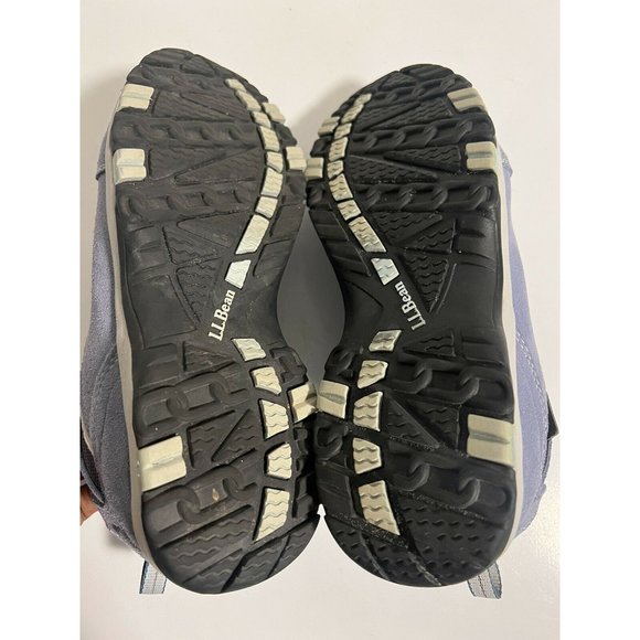 LL Bean Tek 2.5 Trail Hiking Shoe Women 11W Slip On Blue Waterproof EUC - Picture 10 of 11
